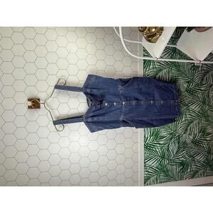 Levi's Drea Denim Button-Front Dress - Size - XXL - NWT